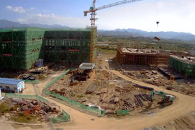 里程碑：主体工程顺利结顶